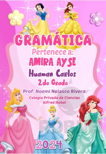 Gramatica Princesas-Disney-Caratula